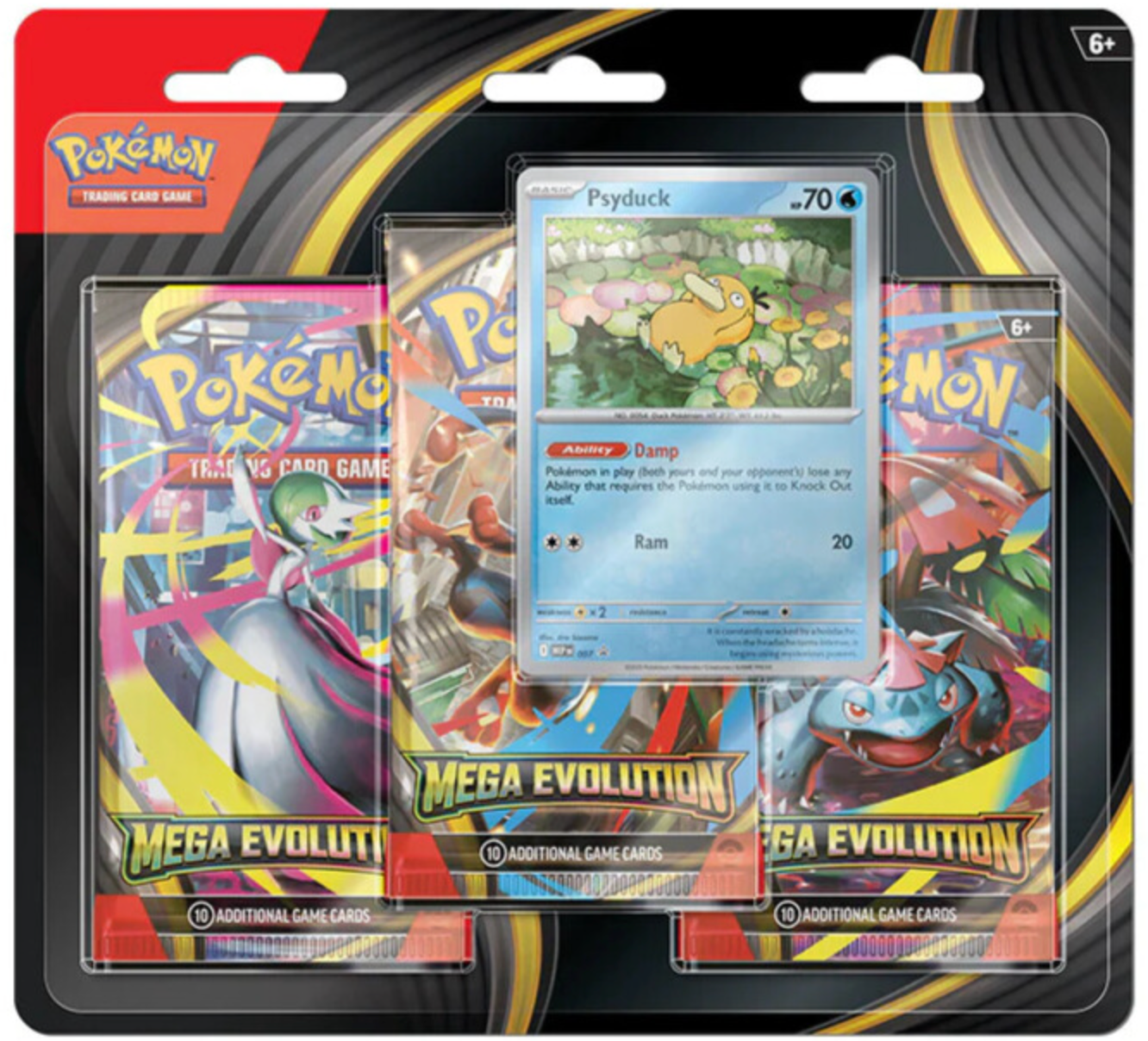 Megaevoluzioni - 3 Pack Blister Psyduck